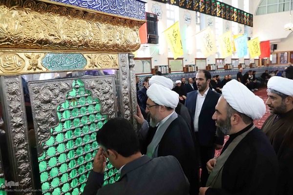 مراسم تکریم و معارفه امام جمعه سابق و جدید شهرستان اهر