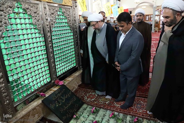 مراسم تکریم و معارفه امام جمعه سابق و جدید شهرستان اهر