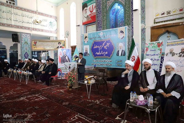 مراسم تکریم و معارفه امام جمعه سابق و جدید شهرستان اهر