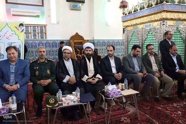 مراسم تکریم و معارفه امام جمعه سابق و جدید شهرستان اهر