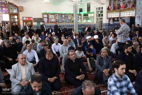 مراسم تکریم و معارفه امام جمعه سابق و جدید شهرستان اهر