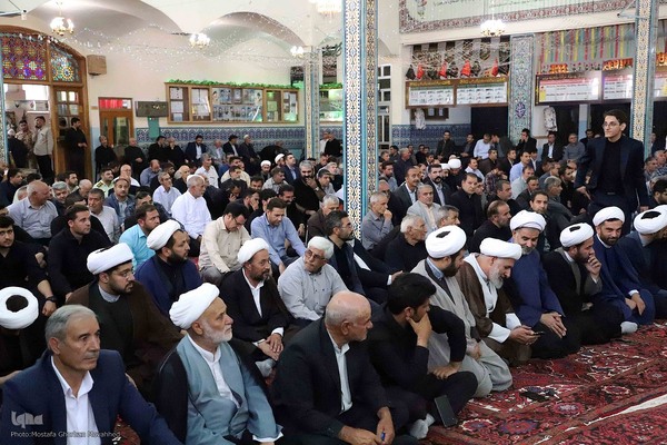 مراسم تکریم و معارفه امام جمعه سابق و جدید شهرستان اهر