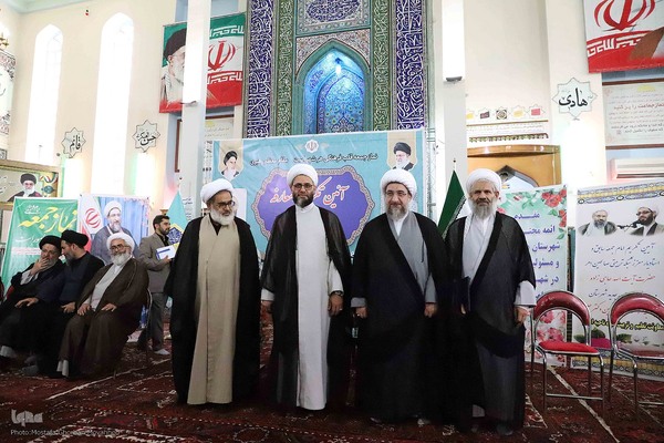 مراسم تکریم و معارفه امام جمعه سابق و جدید شهرستان اهر