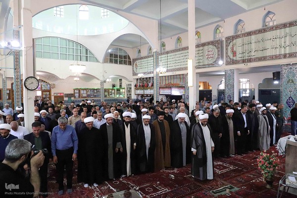 مراسم تکریم و معارفه امام جمعه سابق و جدید شهرستان اهر