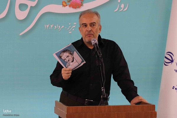 مراسم بزرگداشت روز خبرنگار در تبریز