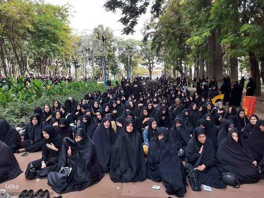 مراسم قرائت زیارت اربعین در اهر