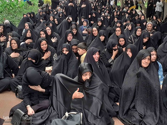 مراسم قرائت زیارت اربعین در اهر