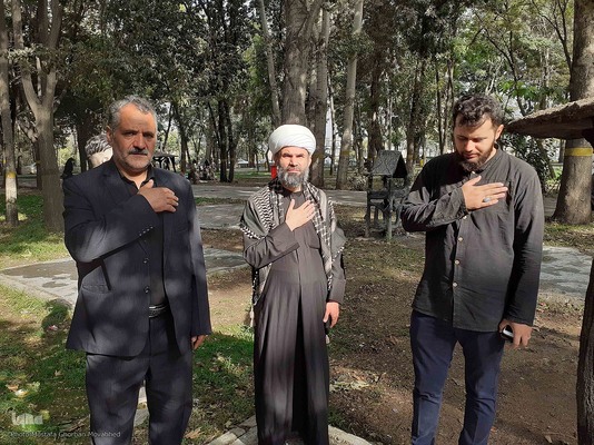 مراسم قرائت زیارت اربعین در اهر