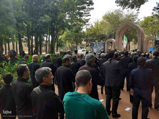 مراسم قرائت زیارت اربعین در اهر