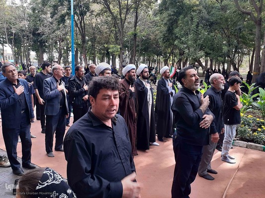 مراسم قرائت زیارت اربعین در اهر