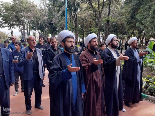 مراسم قرائت زیارت اربعین در اهر