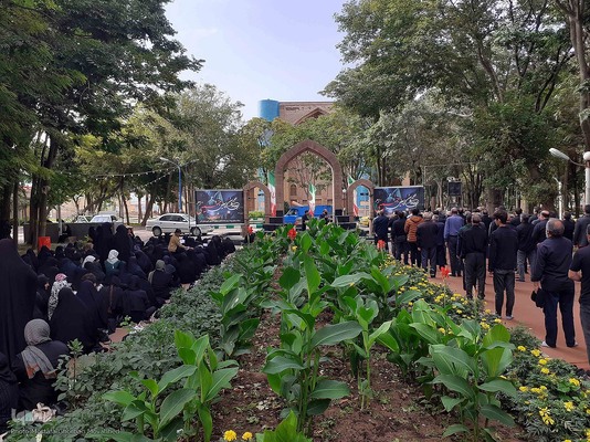 مراسم قرائت زیارت اربعین در اهر