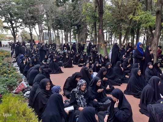 مراسم قرائت زیارت اربعین در اهر