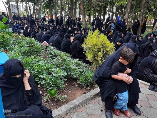 مراسم قرائت زیارت اربعین در اهر