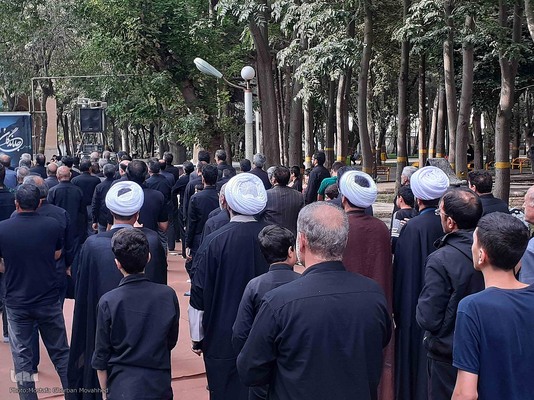 مراسم قرائت زیارت اربعین در اهر