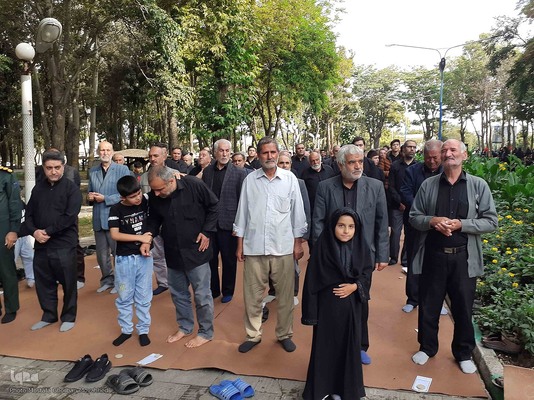 مراسم قرائت زیارت اربعین در اهر