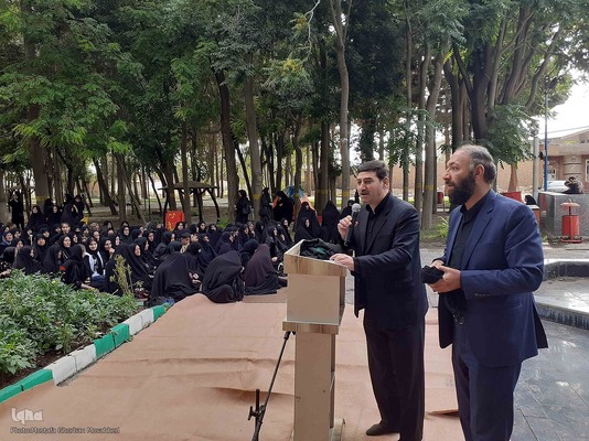 مراسم قرائت زیارت اربعین در اهر