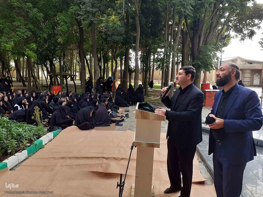 مراسم قرائت زیارت اربعین در اهر