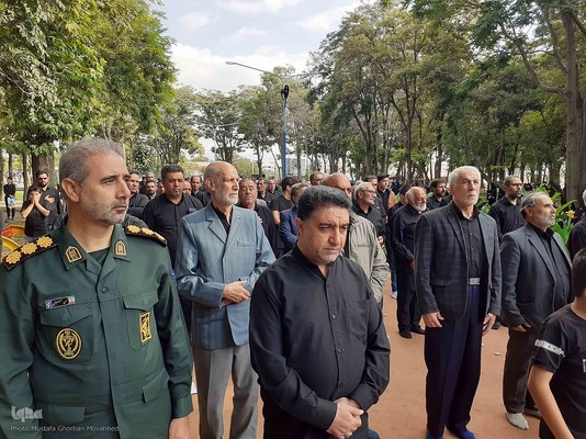 مراسم قرائت زیارت اربعین در اهر