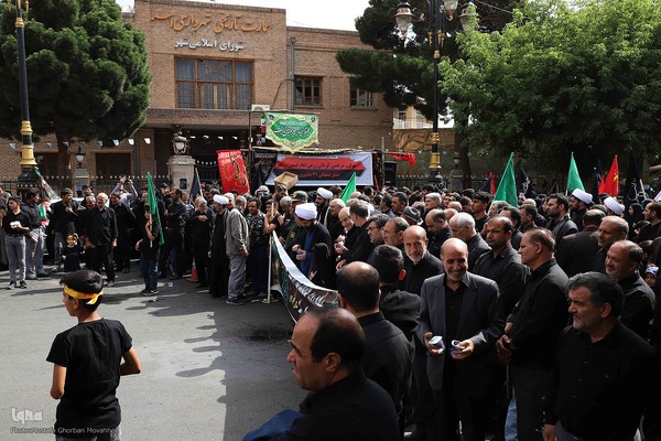 مراسم جاماندگان اربعین حسینی در اهر