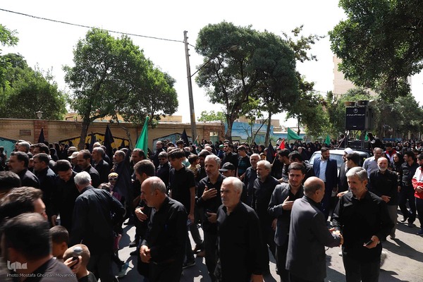 مراسم جاماندگان اربعین حسینی در اهر