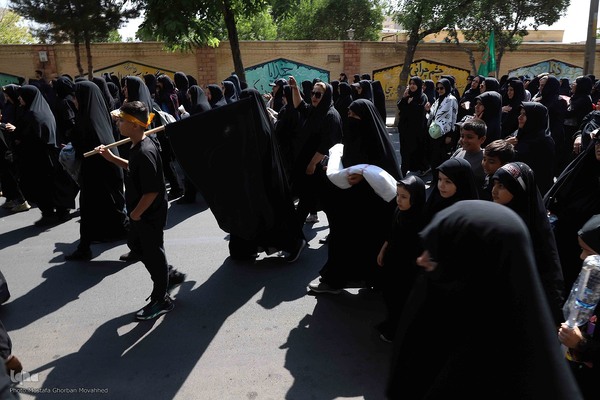 مراسم جاماندگان اربعین حسینی در اهر