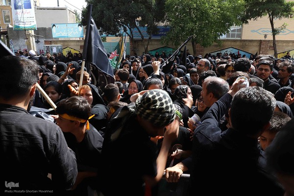 مراسم جاماندگان اربعین حسینی در اهر