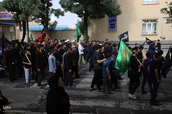 مراسم جاماندگان اربعین حسینی در اهر