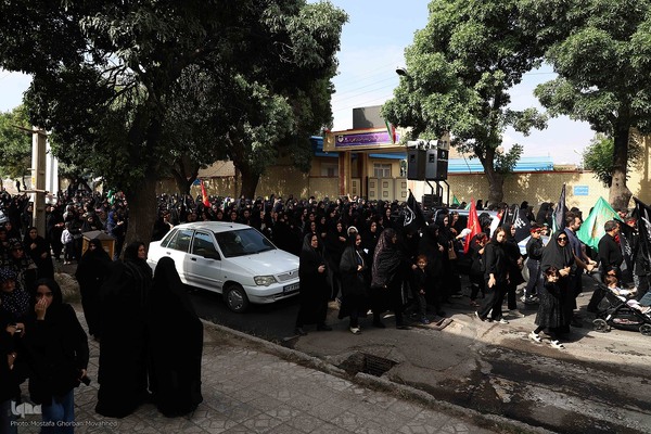 مراسم جاماندگان اربعین حسینی در اهر