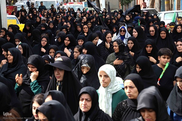 مراسم جاماندگان اربعین حسینی در اهر