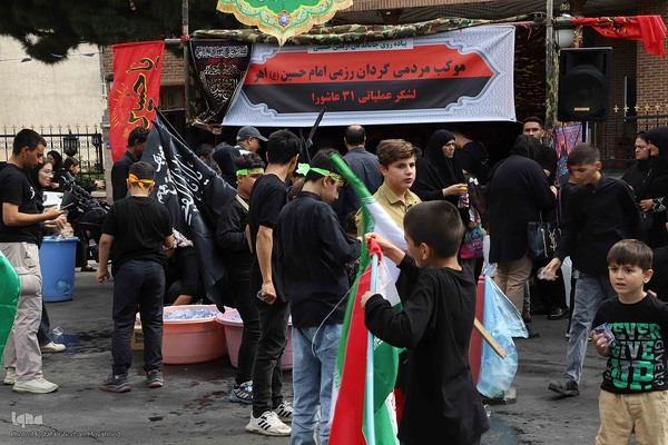 مراسم جاماندگان اربعین حسینی در اهر