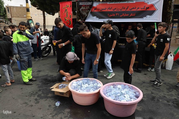 مراسم جاماندگان اربعین حسینی در اهر