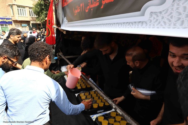 مراسم جاماندگان اربعین حسینی در اهر