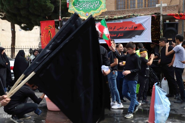 مراسم جاماندگان اربعین حسینی در اهر