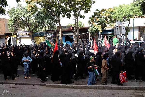 مراسم جاماندگان اربعین حسینی در اهر