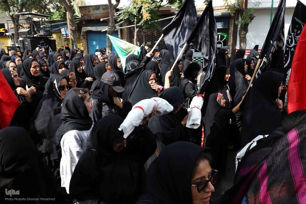 مراسم جاماندگان اربعین حسینی در اهر