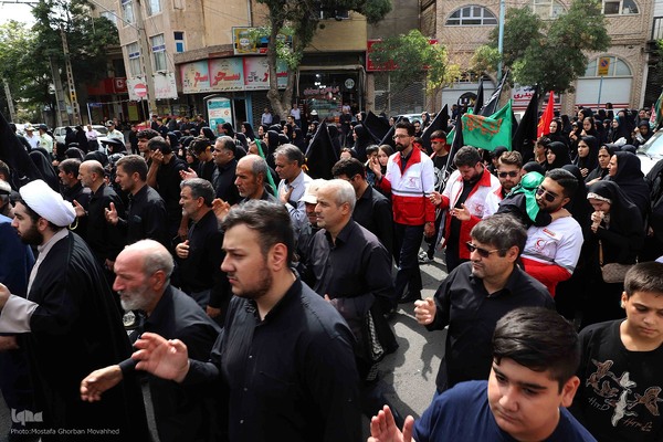 مراسم جاماندگان اربعین حسینی در اهر