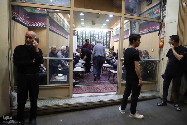 عزاداری اربعین حسینی در بزرگترین بازار مسقف جهان