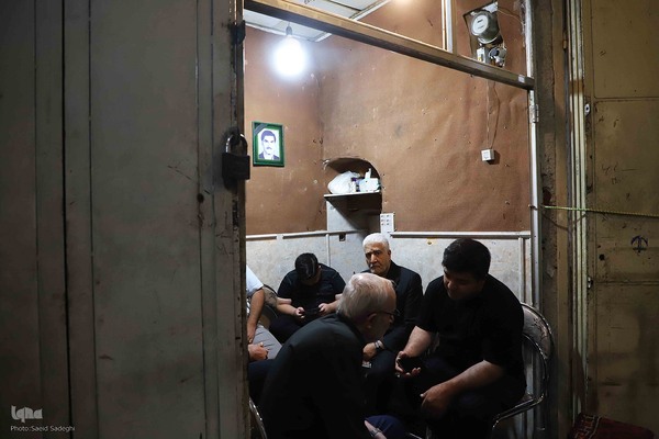 عزاداری اربعین حسینی در بزرگترین بازار مسقف جهان