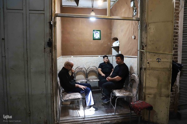 عزاداری اربعین حسینی در بزرگترین بازار مسقف جهان