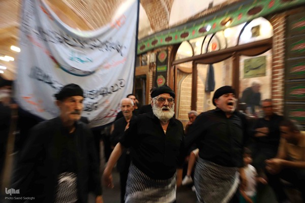 عزاداری اربعین حسینی در بزرگترین بازار مسقف جهان