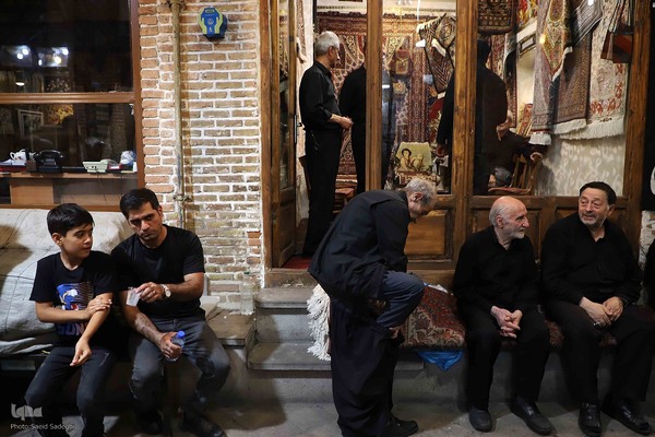 عزاداری اربعین حسینی در بزرگترین بازار مسقف جهان