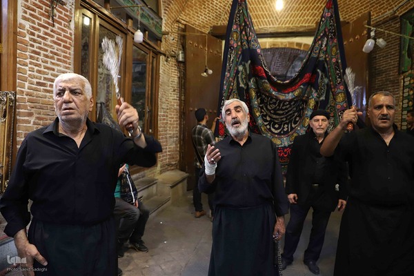 عزاداری اربعین حسینی در بزرگترین بازار مسقف جهان