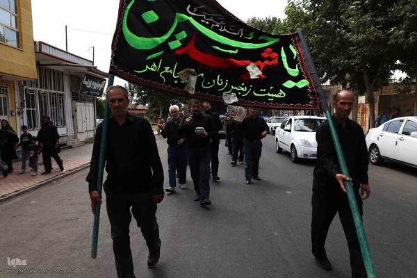 مراسم عزاداری اربعین حسینی در اهر