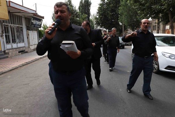 مراسم عزاداری اربعین حسینی در اهر