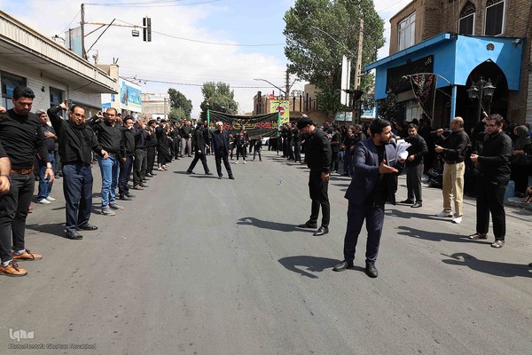 مراسم عزاداری اربعین حسینی در اهر