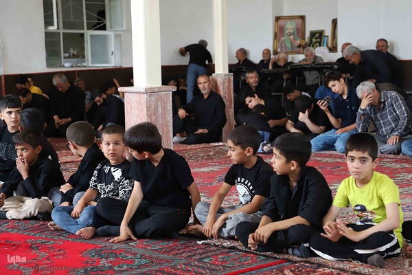 برگزاری مراسم سنتی عزاداری اربعین حسین در روستای خونیق شهرستان اهر