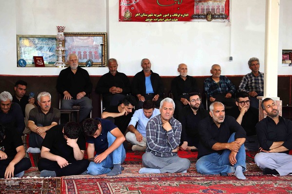 برگزاری مراسم سنتی عزاداری اربعین حسین در روستای خونیق شهرستان اهر
