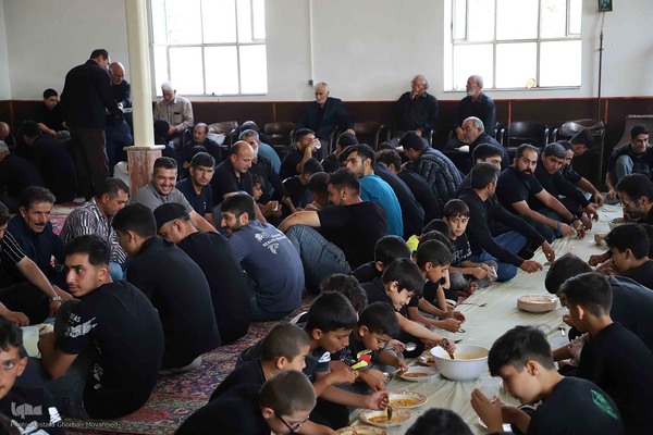 برگزاری مراسم سنتی عزاداری اربعین حسین در روستای خونیق شهرستان اهر