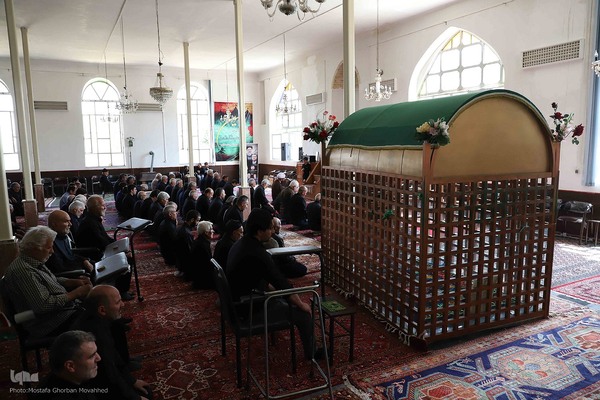 برگزاری مراسم سنتی عزاداری اربعین حسین در روستای خونیق شهرستان اهر